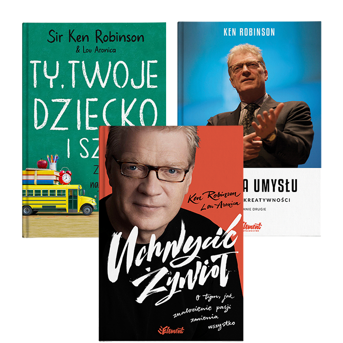 Zestaw książek Kena Robinsona